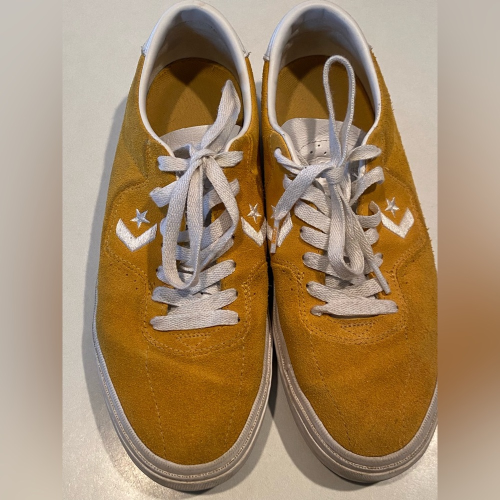 CONVERSE Louie Lopez Pro Ox Sunflower Gold Mens sz 8.5 Womens sz 10